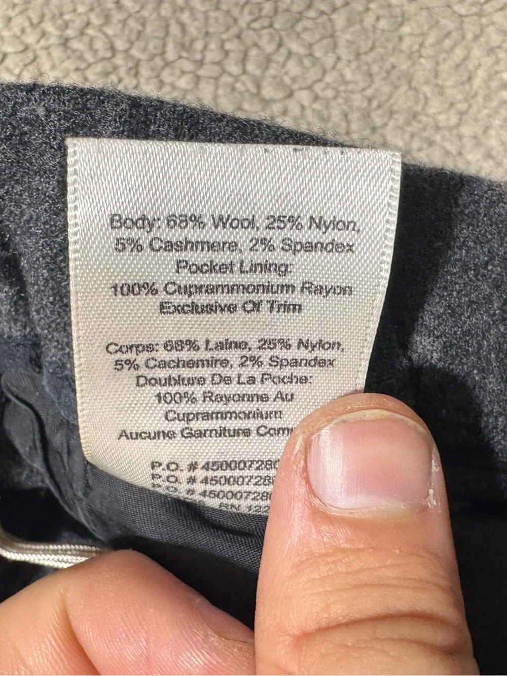 Wilfred *measurements waist